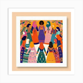 Women'S Circle Art Print