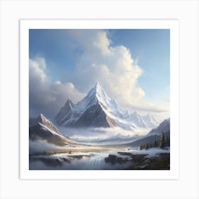 Landscape Painting Art Print