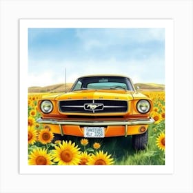 Car Art 17 Art Print