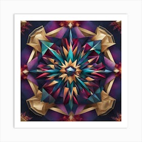 Geometric Mandala 2 Art Print