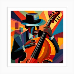 Jazz Musician 65 Art Print