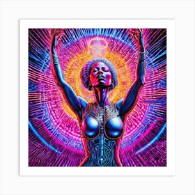 Ethereal Woman Art Print