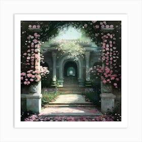 Rose Garden 2 Art Print