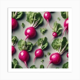 Radishes 62 Art Print