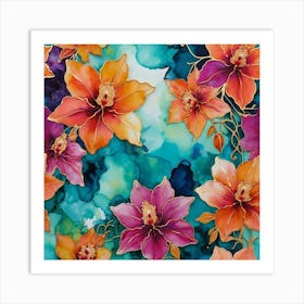 Orchids 3 Art Print