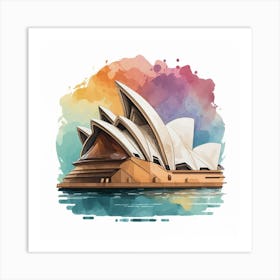 Sydney Opera House 9 Art Print