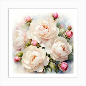 Peonies 12 Art Print