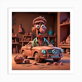 Mercedes Benz Art Print