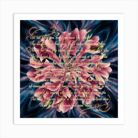 I Am A Flower Art Print