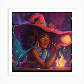 Witches 2 Art Print