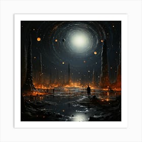 Starry Night 1 Art Print