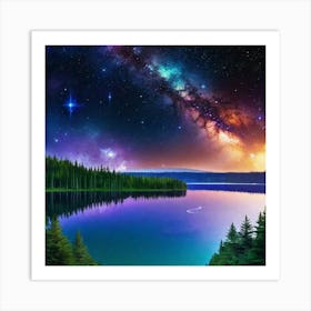 Milky Way 42 Art Print