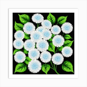 Chrysanthemums 20 Art Print