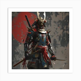 Samurai Warrior Art Print