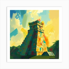 Chichen Itza Art Print