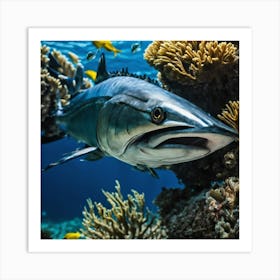 Great White Shark 3 Art Print