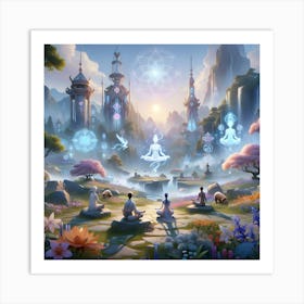 Ommastes Journey Art Print