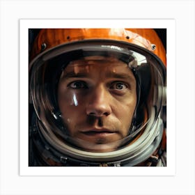 Man In Space Art Print