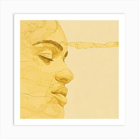 Portrait Of A Woman 27 Art Print