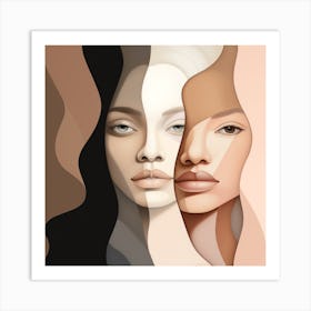 Portrait Of A Woman 49 Art Print