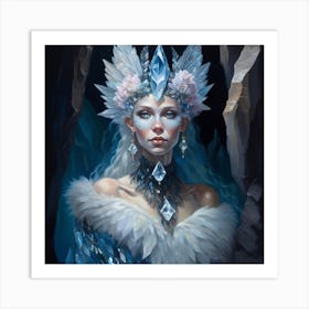 Ice Queen 1 Art Print