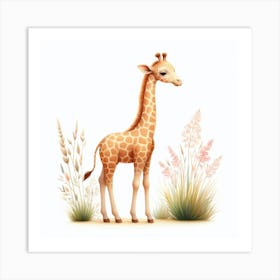 Giraffe Art Print