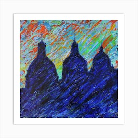 City Cathedrals Art Print