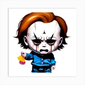 MiniHalloweenMe02 Art Print