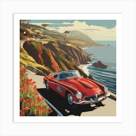 Big Sur Road Trip Art Print