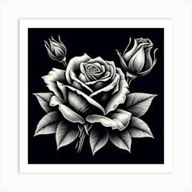 Rose 4 Art Print