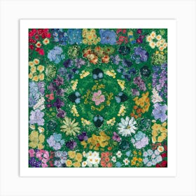 Flower Garden Art Print