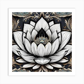 Lotus Flower 73 Art Print