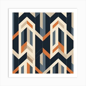 Chevron Pattern Art Print