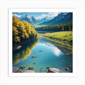 Breathtaking Scenery 1 Art Print