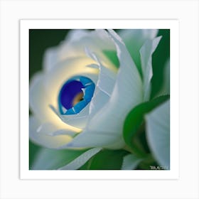 Eye Of The Flower Art Print