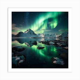 Aurora Borealis Northern Lights 1 Art Print