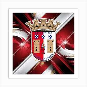 S.C. Braga Logo Wall Art 11 Art Print