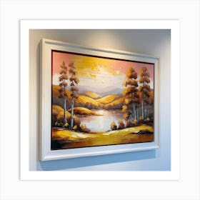 Landscape Painting 1 Art Print