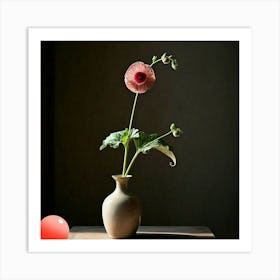 Flower In A Vase Art Print