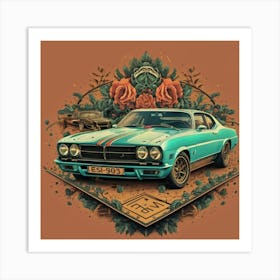 Chevrolet Chevelle Art Print