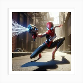 Spider - Man Into Spider Verse Art Print
