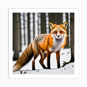 Red Fox Art Print