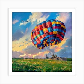 Hot Air Balloon Art Print