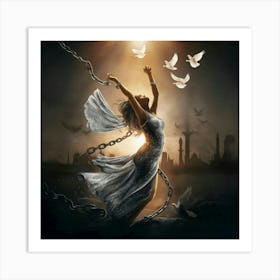 Breaking Free Art Print