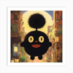 Studio ghibli soot sprite Art Print