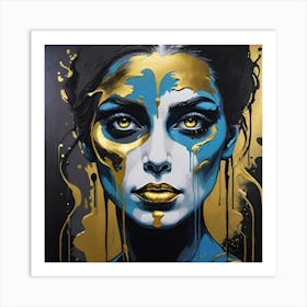 Goldbeauty Art Print