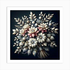 Bouquet Of Flowers 16 Art Print