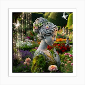 Fairy Stone Garden Art Print