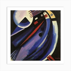 Violet, Wassily Kandinsky 3 Art Print