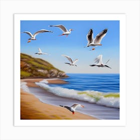 Beauty In Flight Art Print